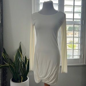 Lovers and friend white long sleeve dress